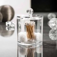 Ensemble de 5 rangements transparents pour maquillage