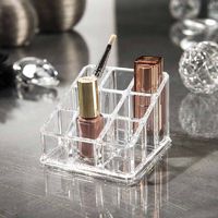 Ensemble de 5 rangements transparents pour maquillage