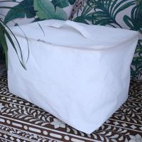 Sac zippé blanc "Flex"