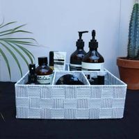 Séparateur de tiroir blanc "Toronto" 5 compartiments