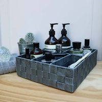 Séparateur de tiroir gris foncé