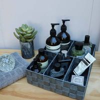 Séparateur de tiroir gris foncé