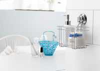 Panier à ventouse argent "Bestlock" petit modèle