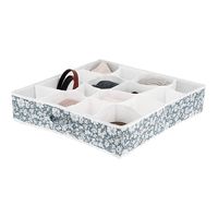 Organisateur de tiroir 16 compartiments souple bleu "Vicky"