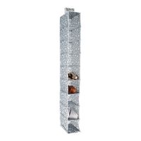 Étagère souple à suspendre 9 niveaux bleu "Vicky"